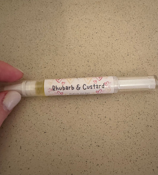 Rhubarb & Custard Cuticle Oil Pen